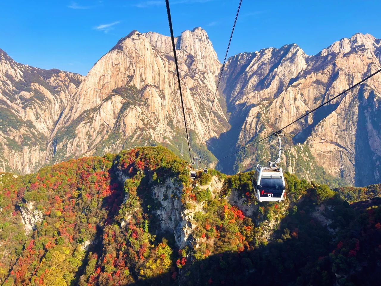 華山西峰索道檢修停運(yùn)公告(圖1)